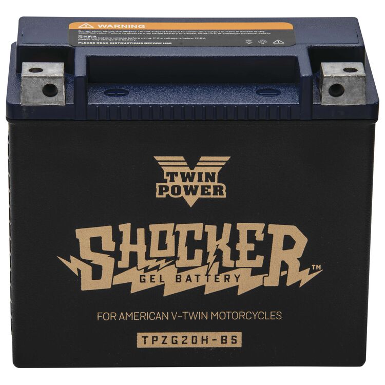 Twin Power Shocker Gel Battery TPZG20H-BS