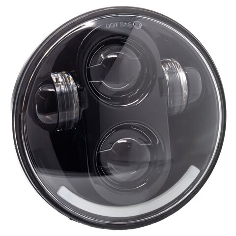 Letric Lighting Co. 5.75" LED Premium Headlamp For Harley 1988-2022