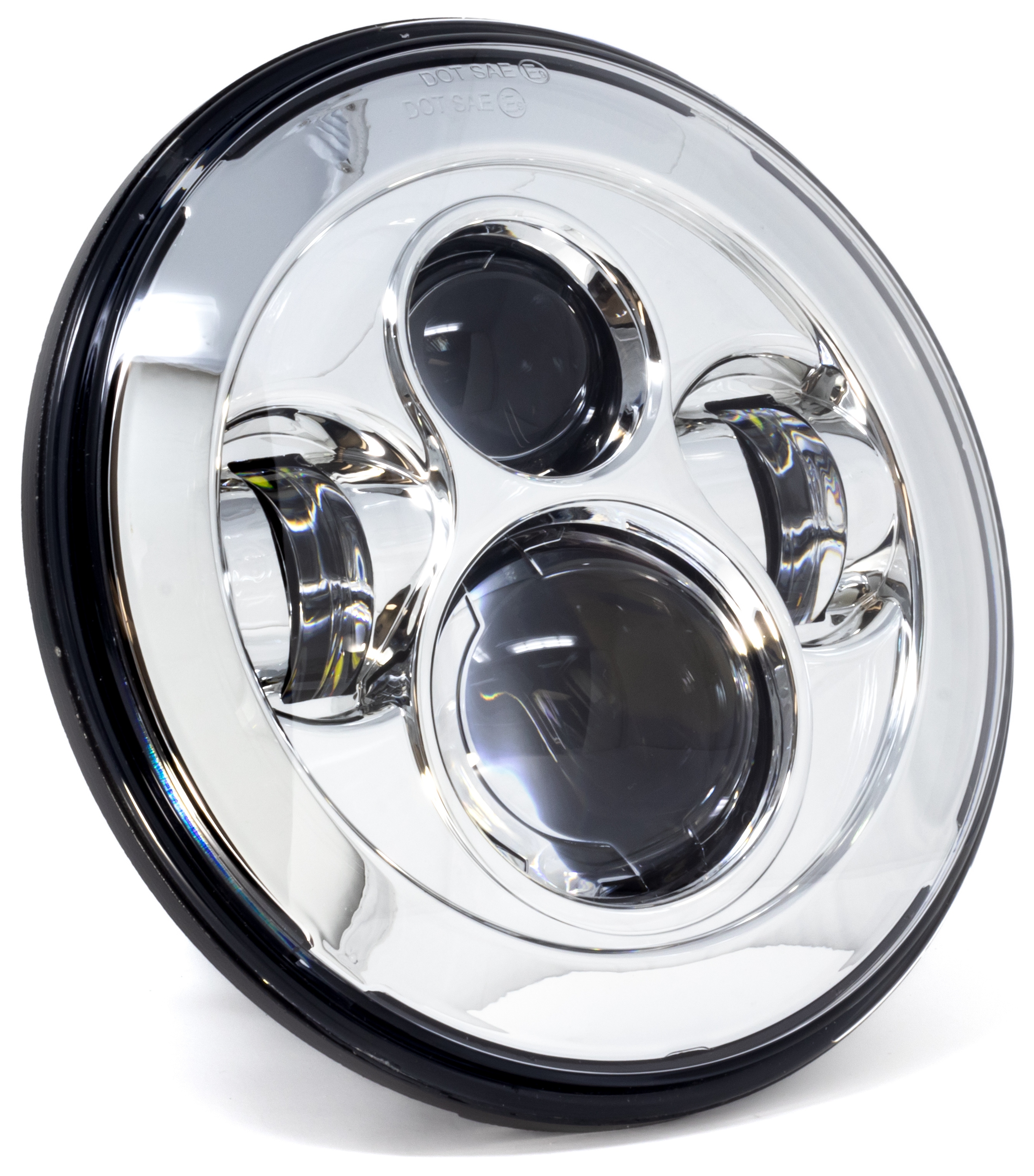 Letric Lighting Co. 7" LED Premium Headlamp For Indian 2014-2025 N/A