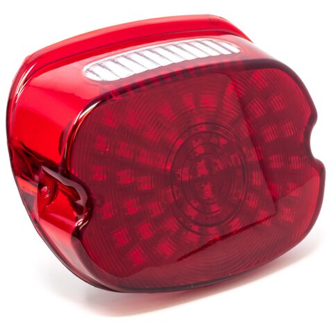 Letric Lighting Co. Slantback Low-Profile LED Taillight w/ Integrated T/S For Harley 1999-2025