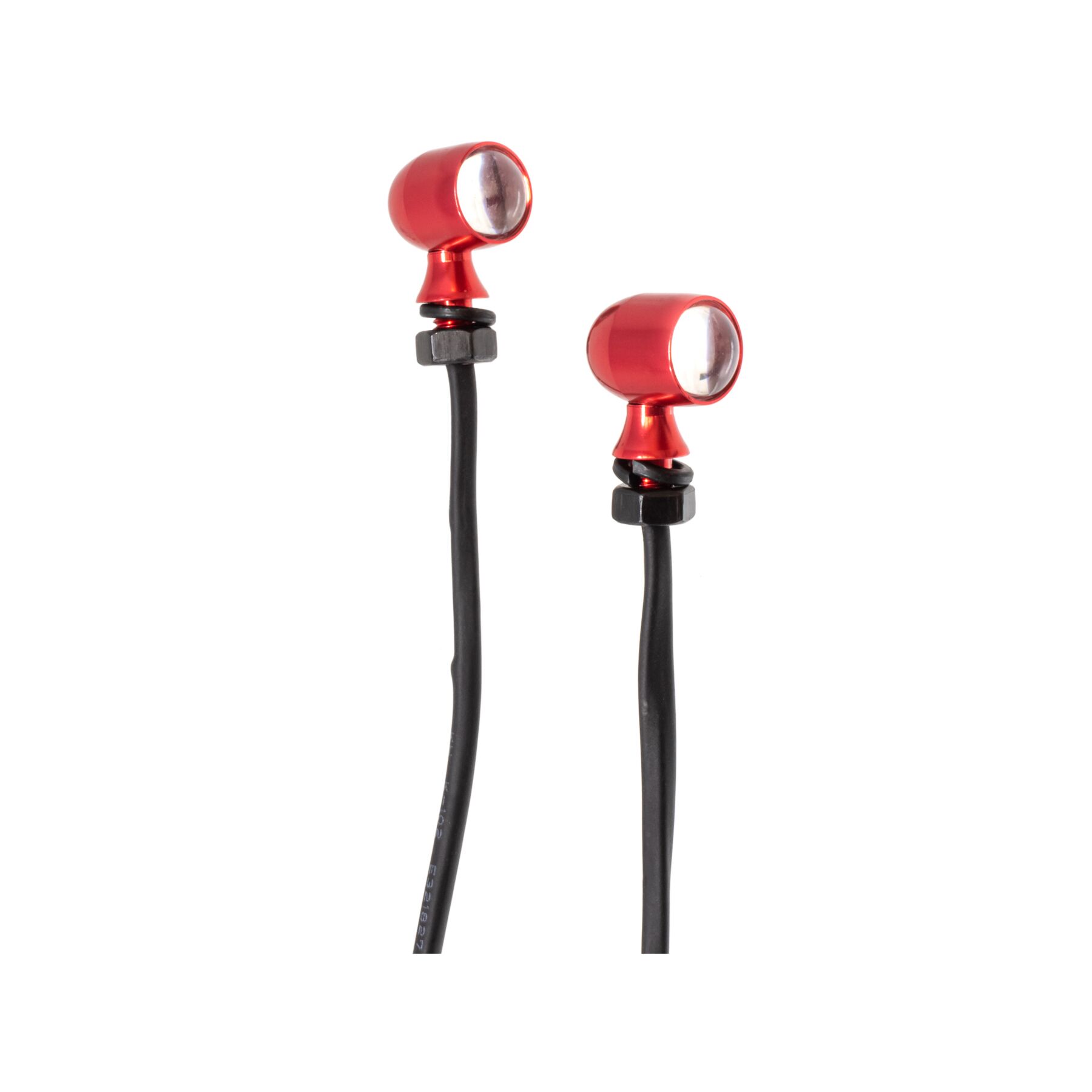 Letric Lighting Co. 45 Caliber LED Mini Marker Lights, White Running /