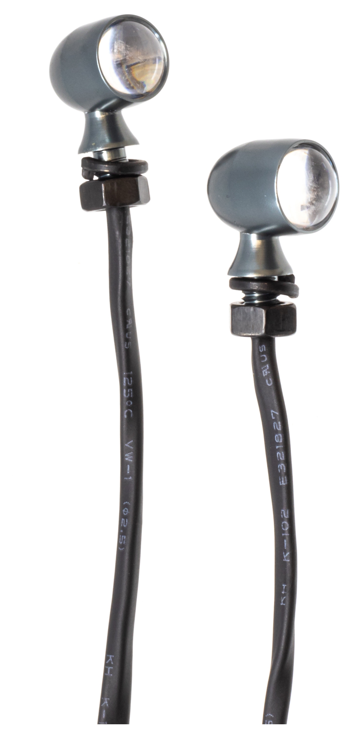 Letric Lighting Co. 45 Caliber LED Mini Marker Lights, Red Running / Red Turn Signal N/A