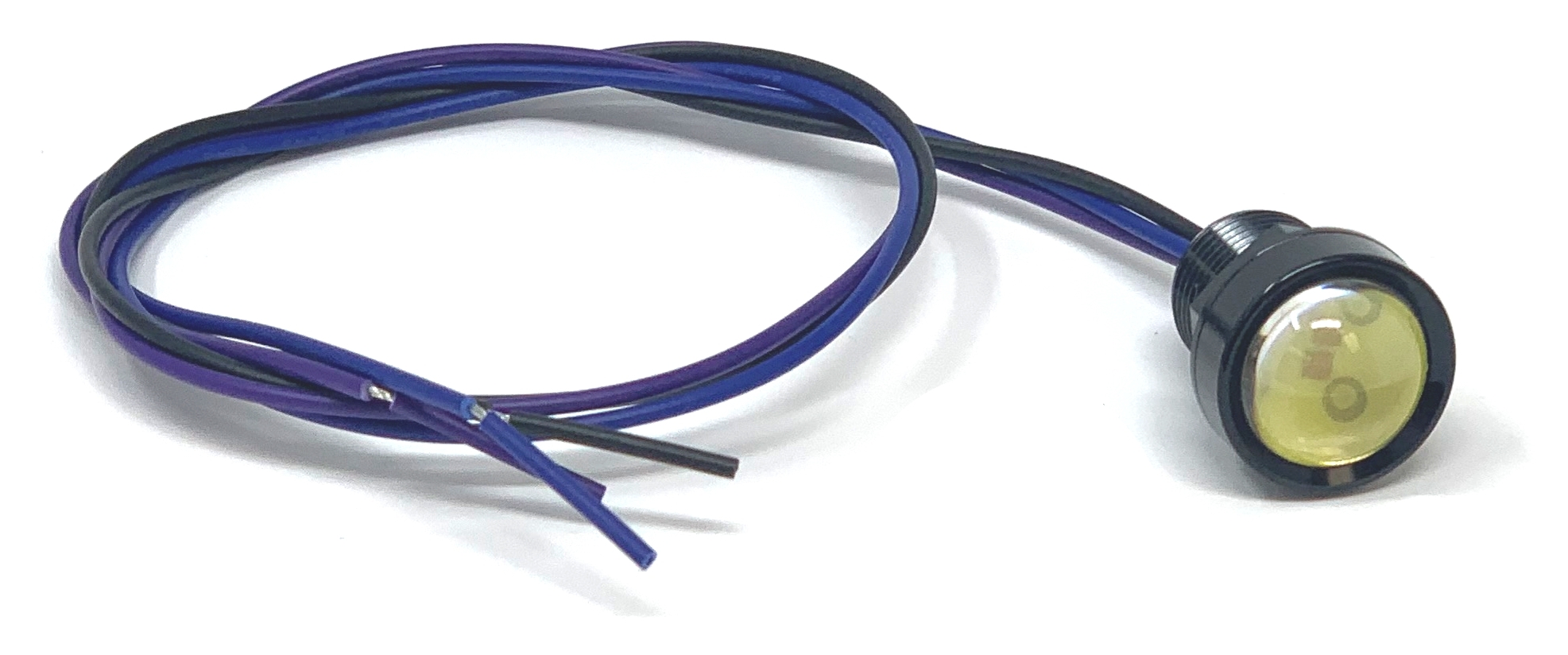 Letric Lighting Co. Royal Flush G2 LED Marker Lights / 9/16" Diameter Red 2 wire