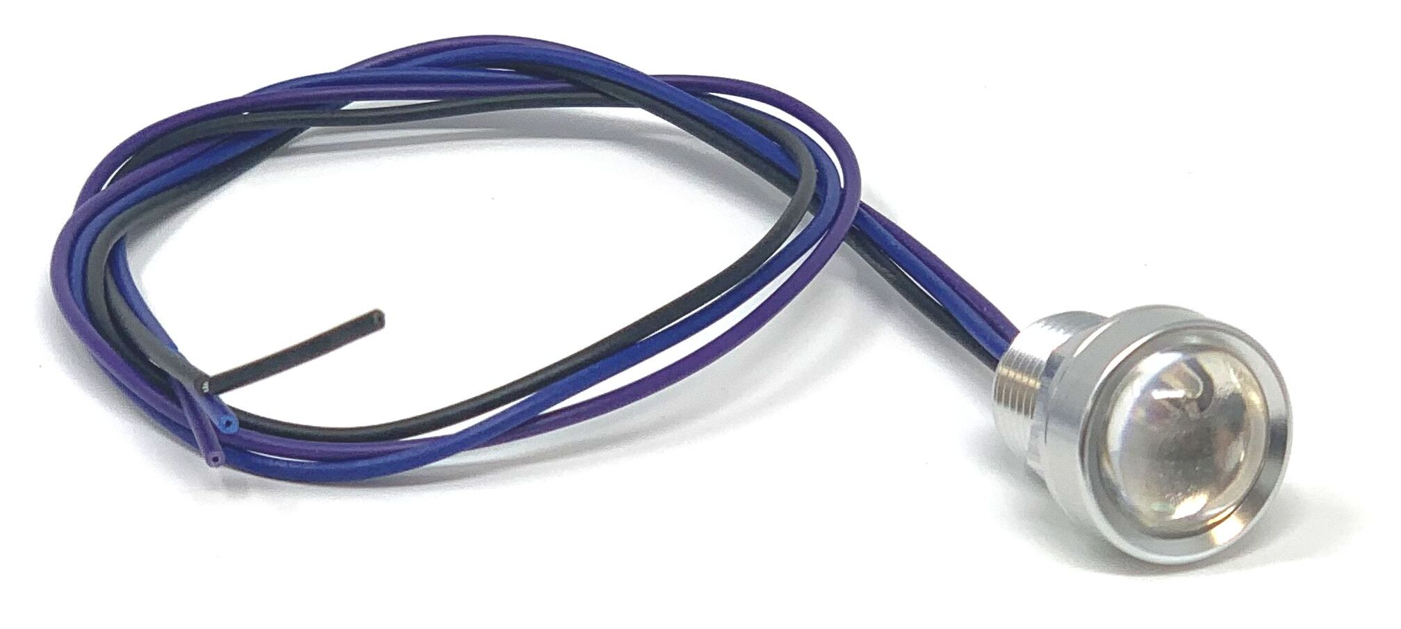 Letric Lighting Co. Royal Flush G2 LED Marker Lights / 9/16" Diameter Red 2 wire