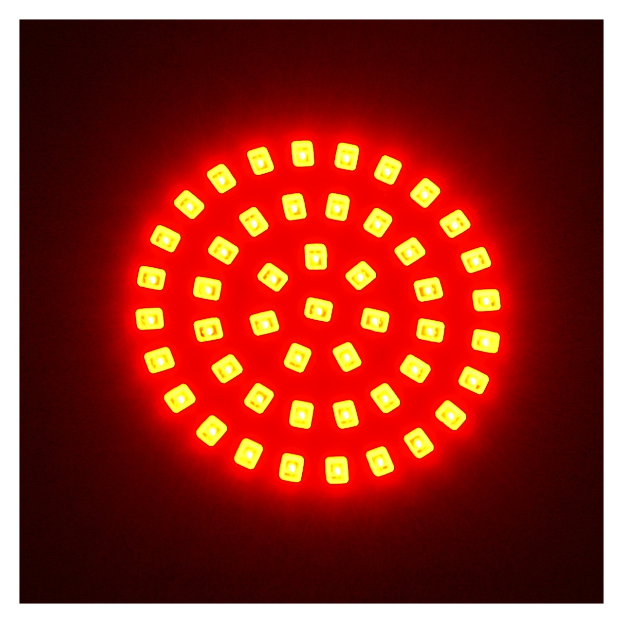 Letric Lighting Co. Rear Bullet Style LED Turn Signal Inserts For Harley 2000-2025 Red 1156