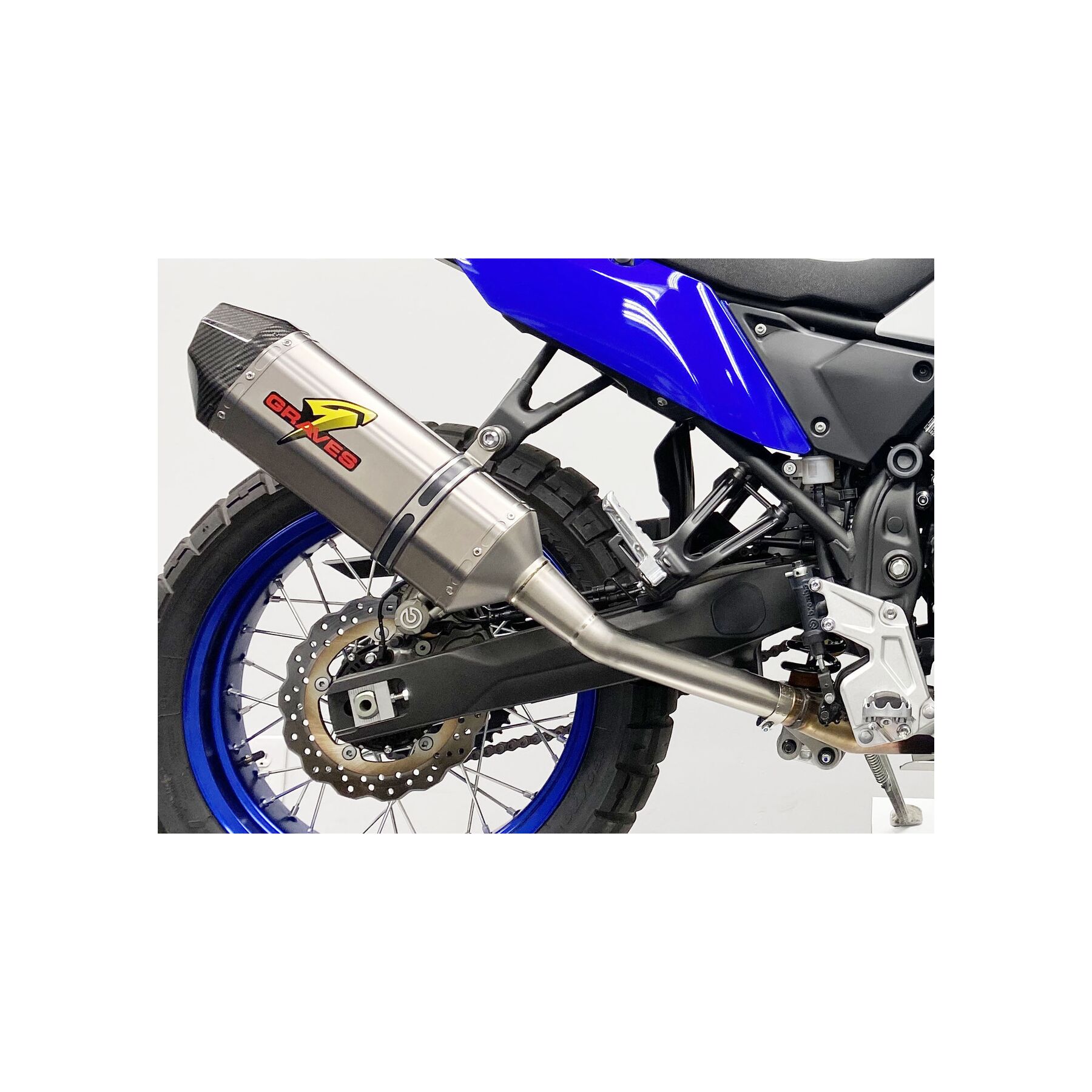 Graves Hexagonal Slip-On Exhaust Yamaha Tenere 700 2021-2024