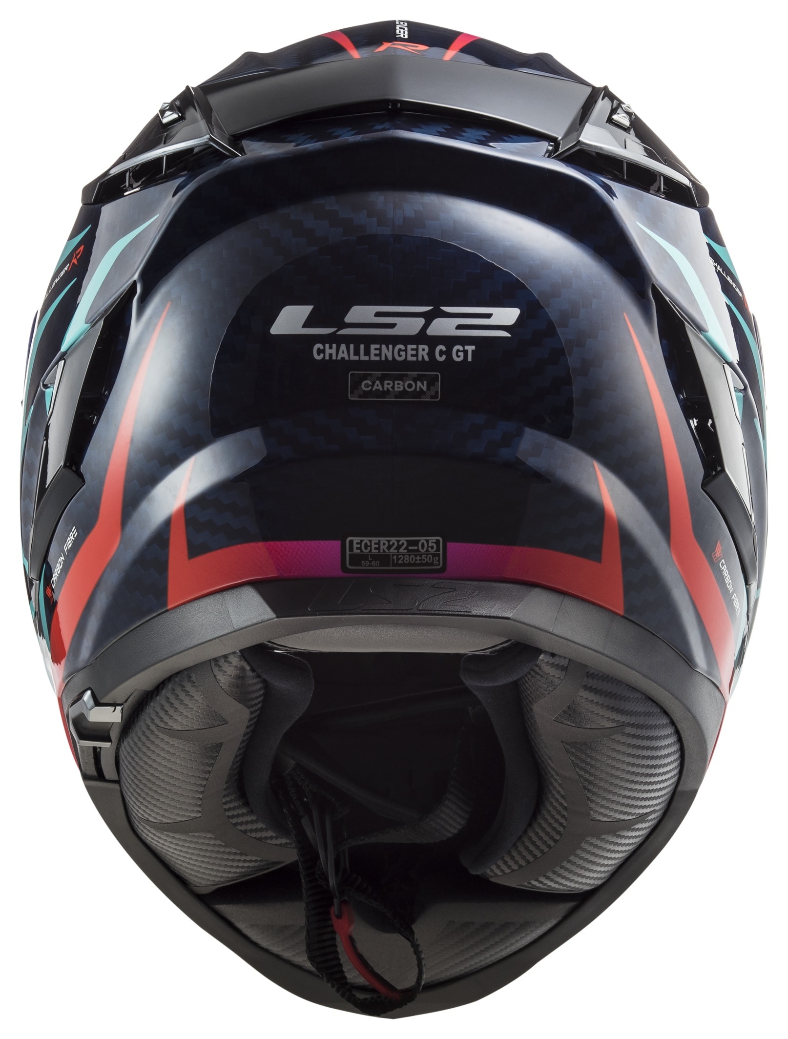 LS2 Challenger GT Carbon Flames Helmet (XL) | 40% ($170.00) Off