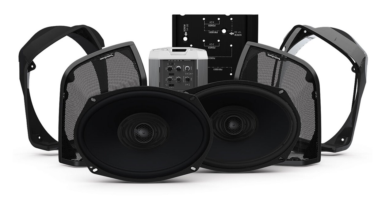 Rockford Fosgate Power Audio Kit Stage 2 For Harley Road King 20142022