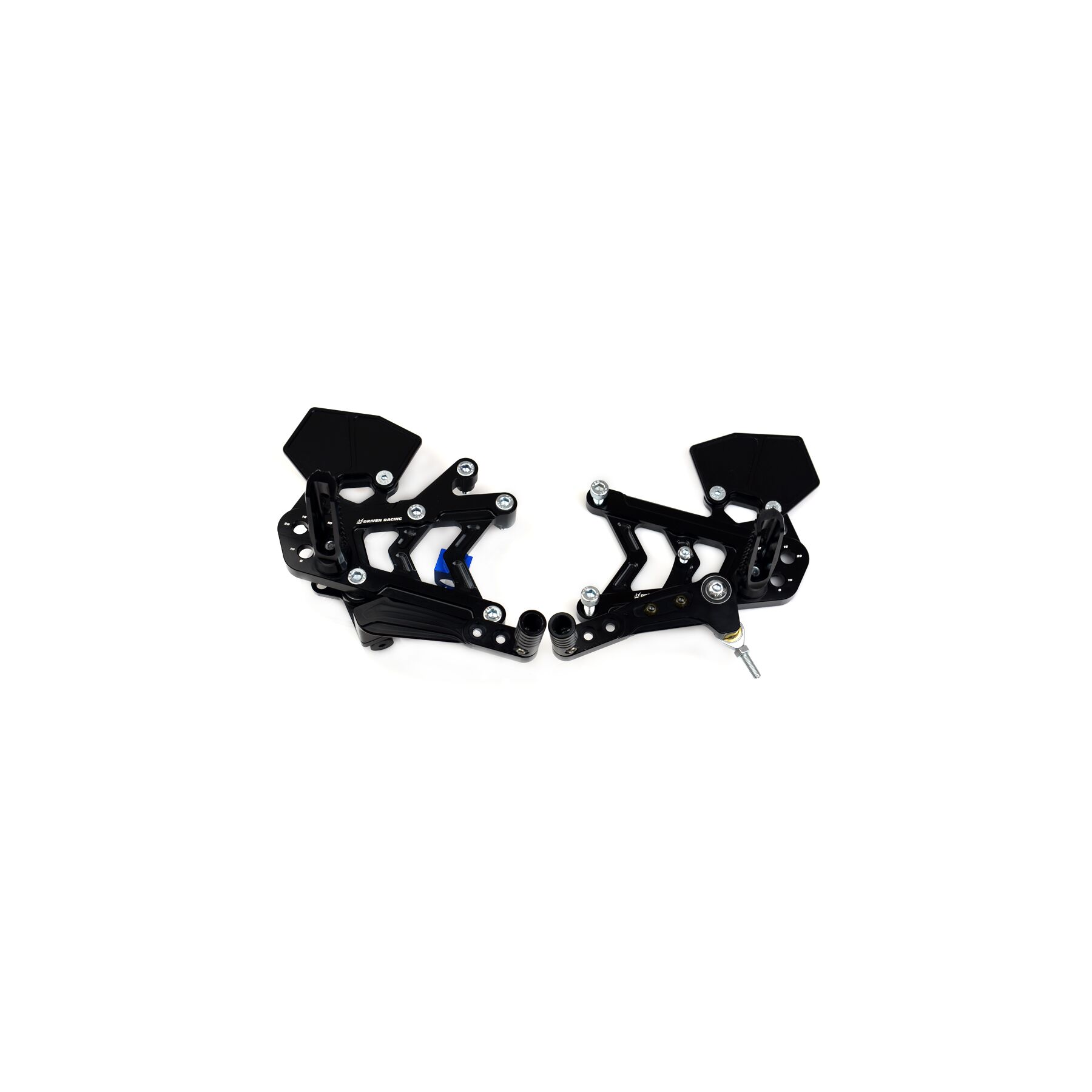 Driven Racing TT Rearsets Kawasaki ZX6R / ZX636 2019-2025