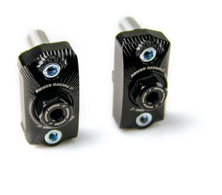 Driven Racing Captive Axle Blocks Kawasaki Ninja 650 / Z650 2017