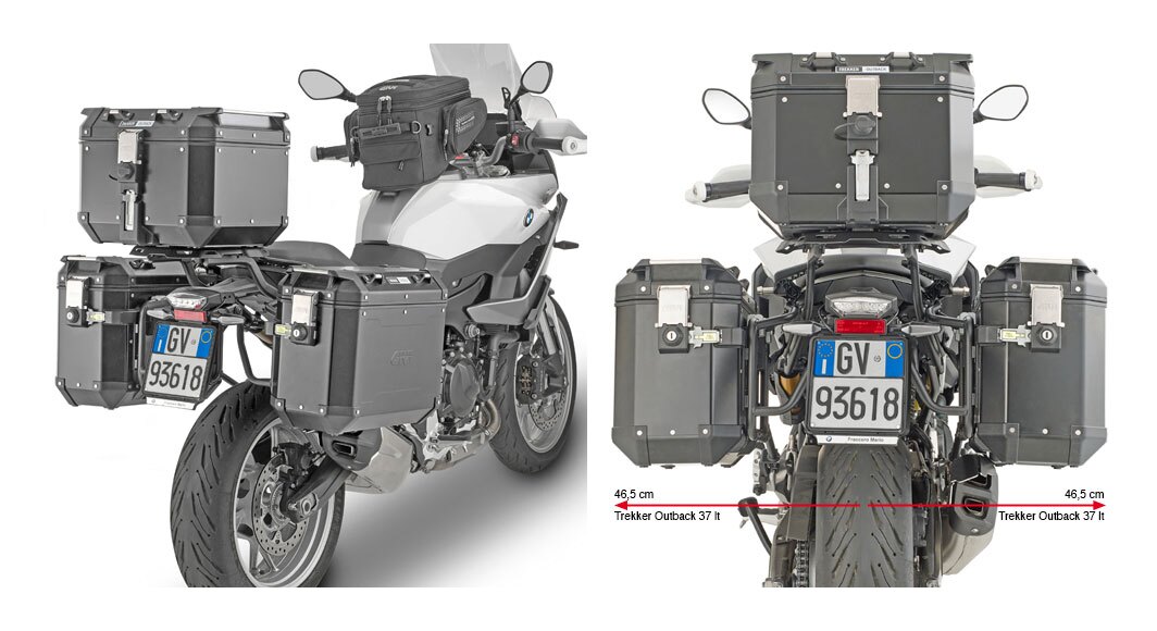 Givi PLO5137CAM Side Case Racks BMW F900XR 2020-2024 undefined