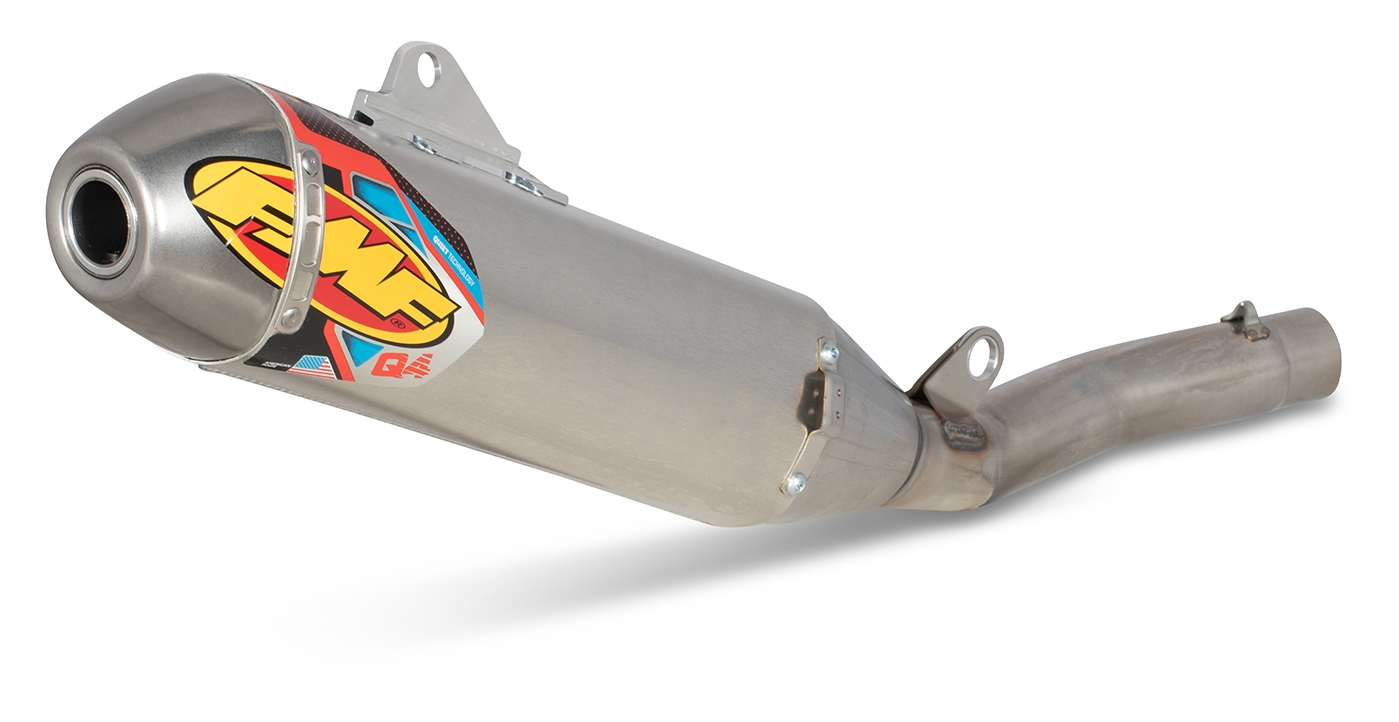 FMF Q4 HEX S/A SlipOn Exhaust Kawasaki KLX300R 20202024 5 (22.50