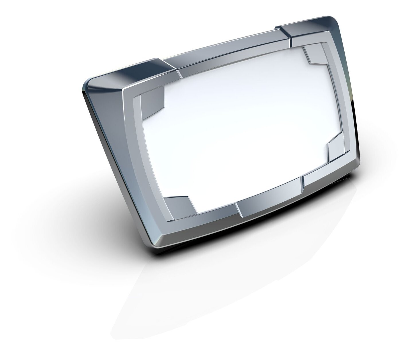 Ciro Curved License Plate Frame N/A