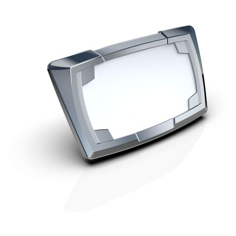 Ciro Curved License Plate Frame