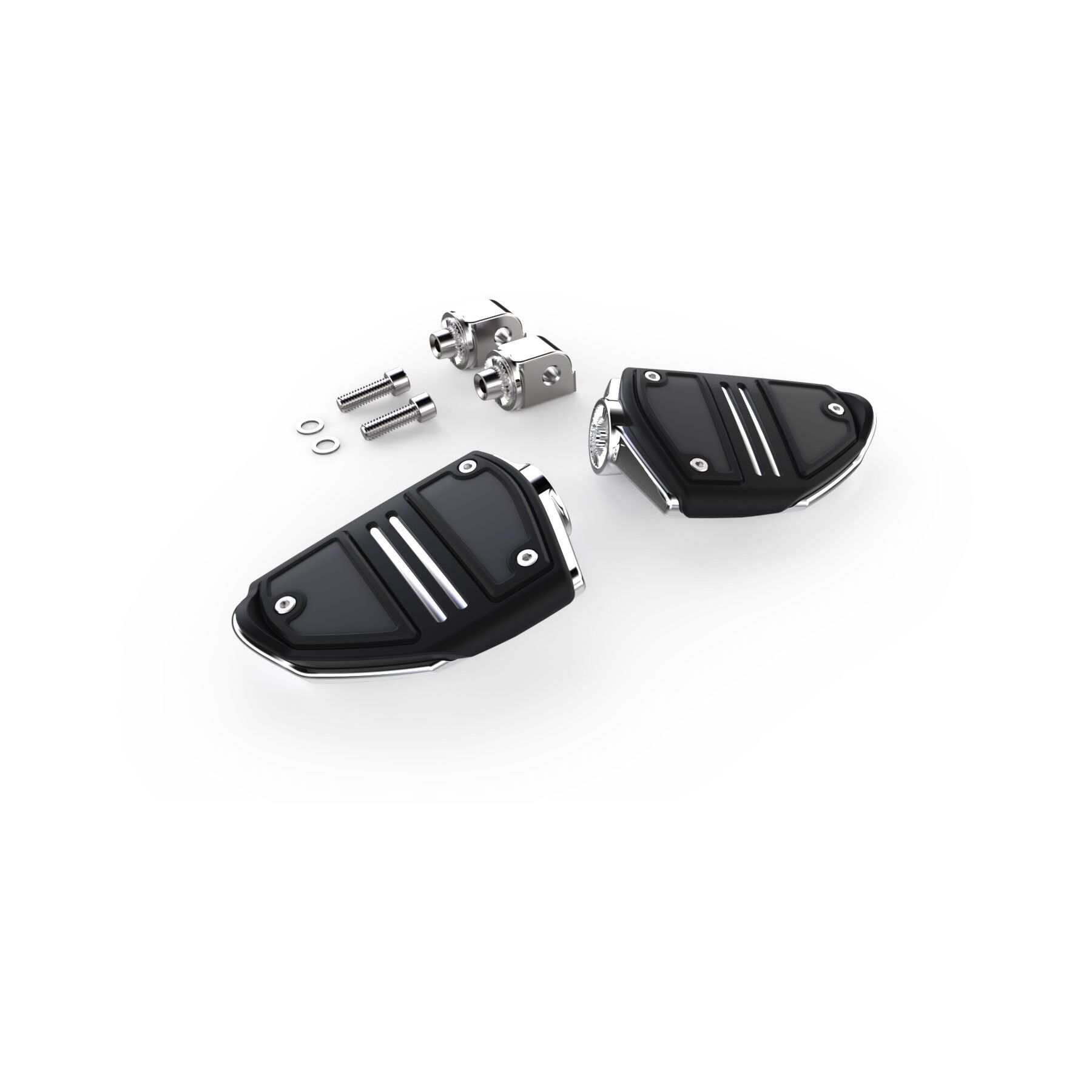 Ciro Twin Rail Footrests For Harley