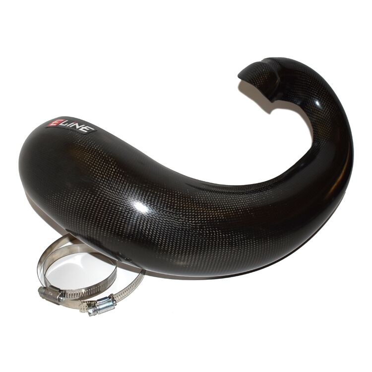 ELine Carbon Fiber Pipe Guard KTM 150 SX 20162020 RevZilla