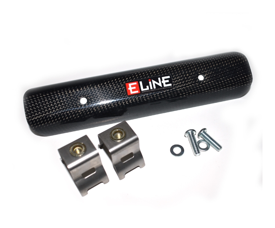 E-Line Universal Exhaust Pipe Heat Shield 8" G2