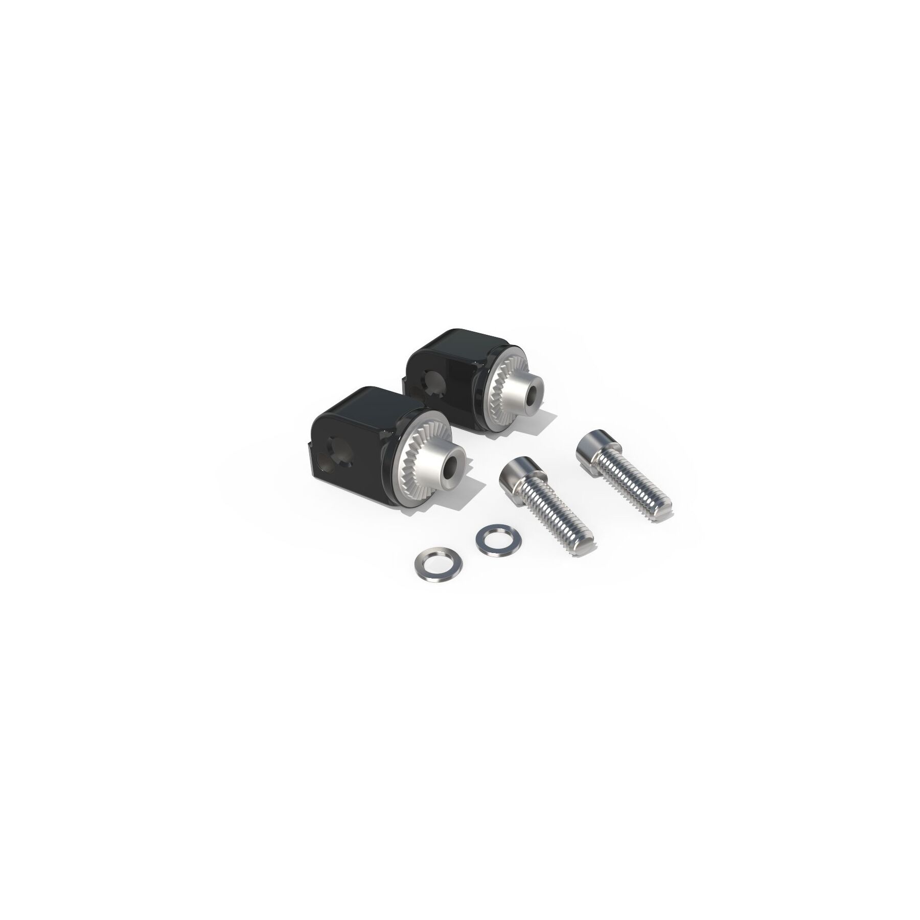 Ciro Passenger Foot Rest Adapters For Harley Softail 2018-2026