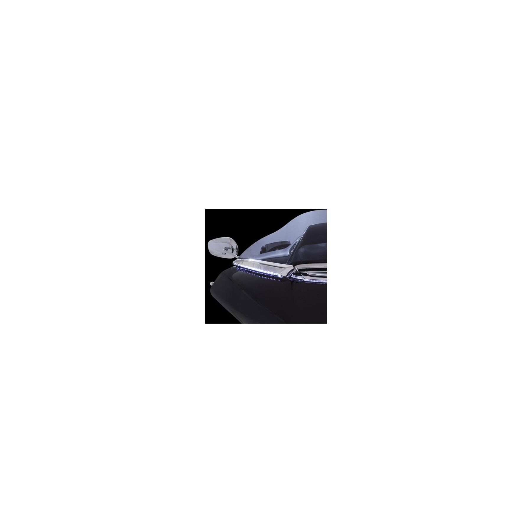 Ciro Horizon LED Windshield Trim For Harley Road Glide 2015-2025