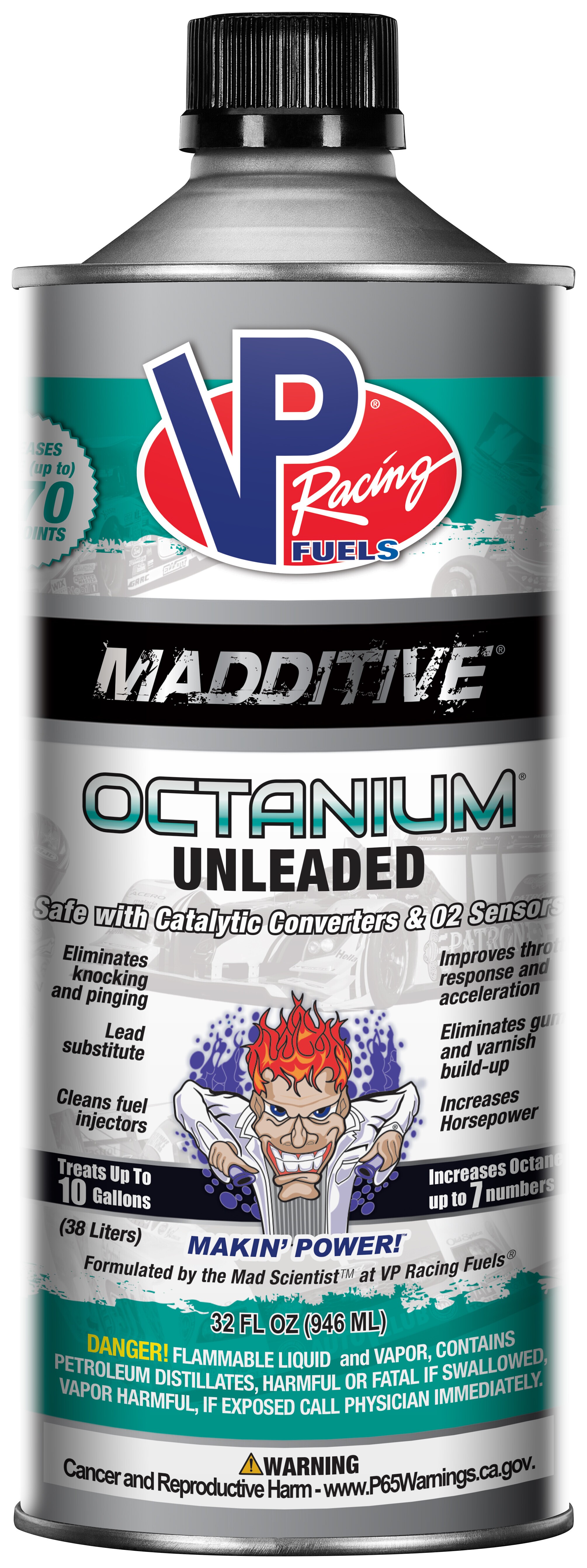 VP Racing Octanium Unleaded Octane Booster 12 (3.04) Off! RevZilla