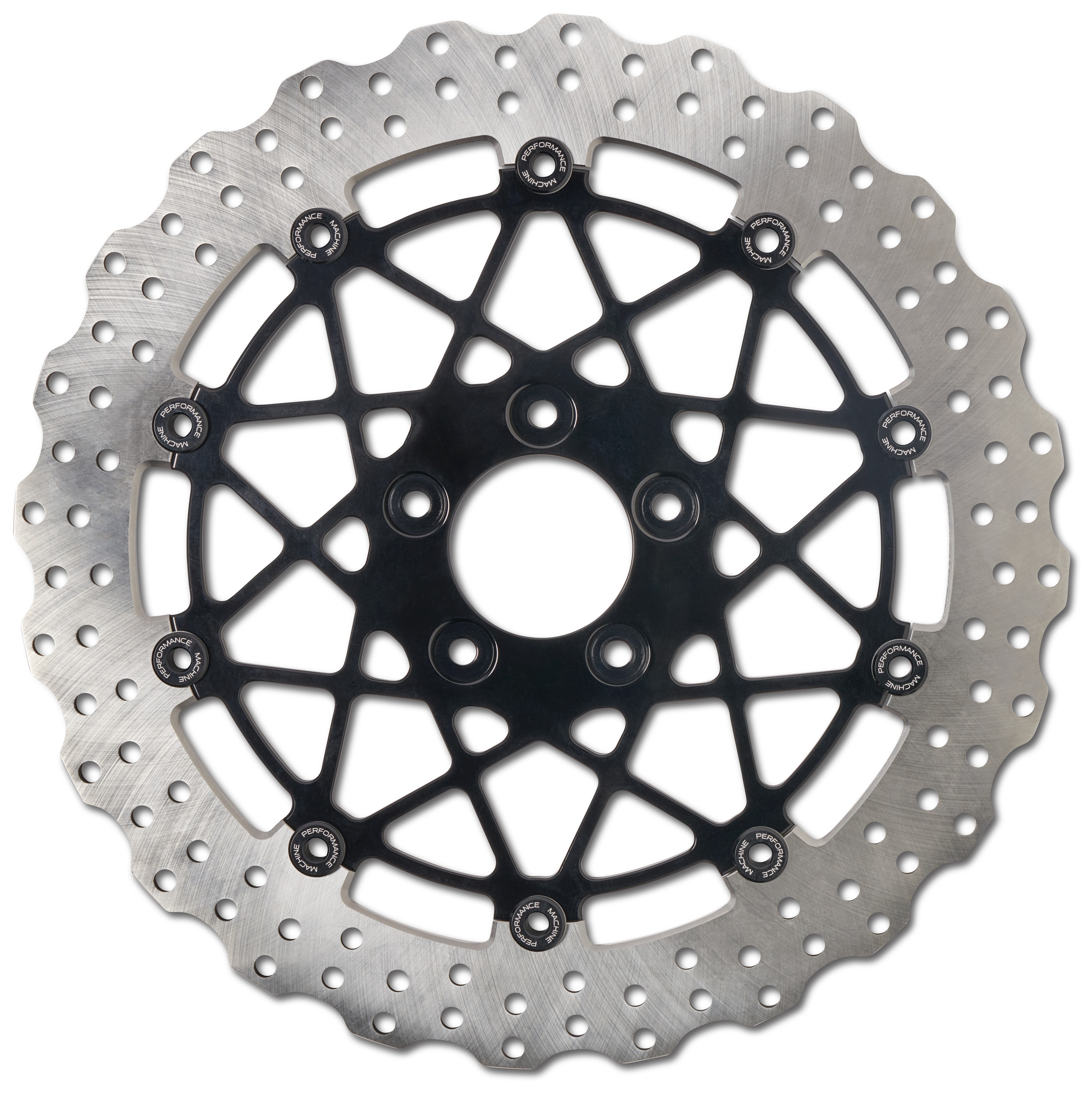 Performance Machine Speedstar 11.8" Floating Front Brake Rotor For Harley 2006-2025 N/A