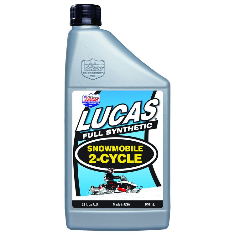 Lucas Synthetic 2-Cycle Snowmobile Oil 32 oz