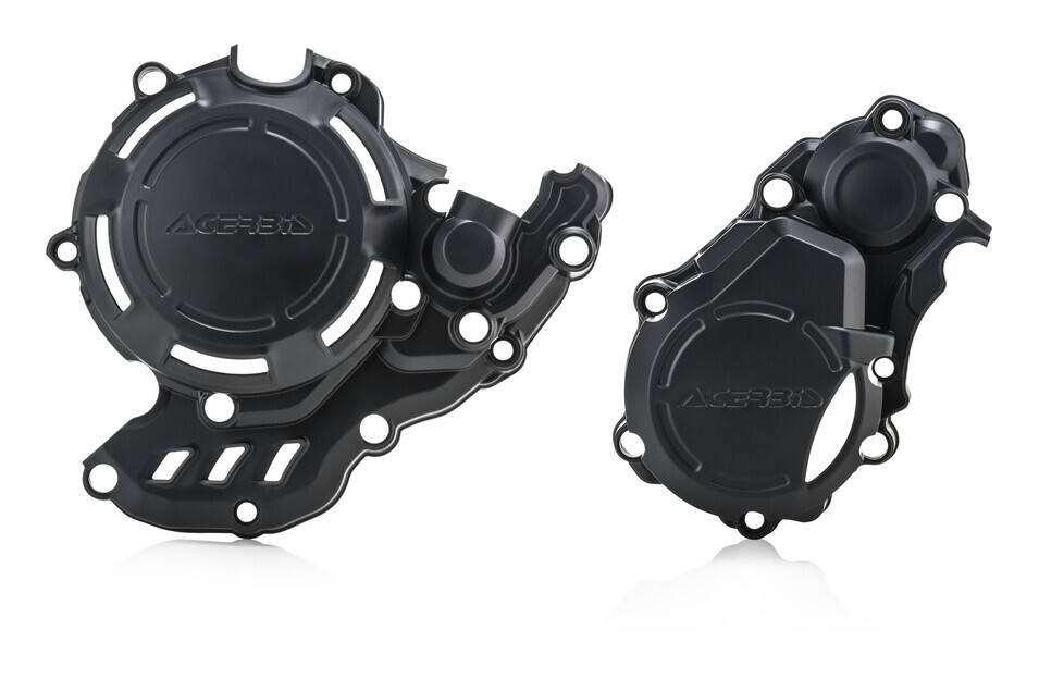 Acerbis X-Power Clutch and Ignition Covers KTM / Husqvarna 250cc-350cc 2017-2023 N/A
