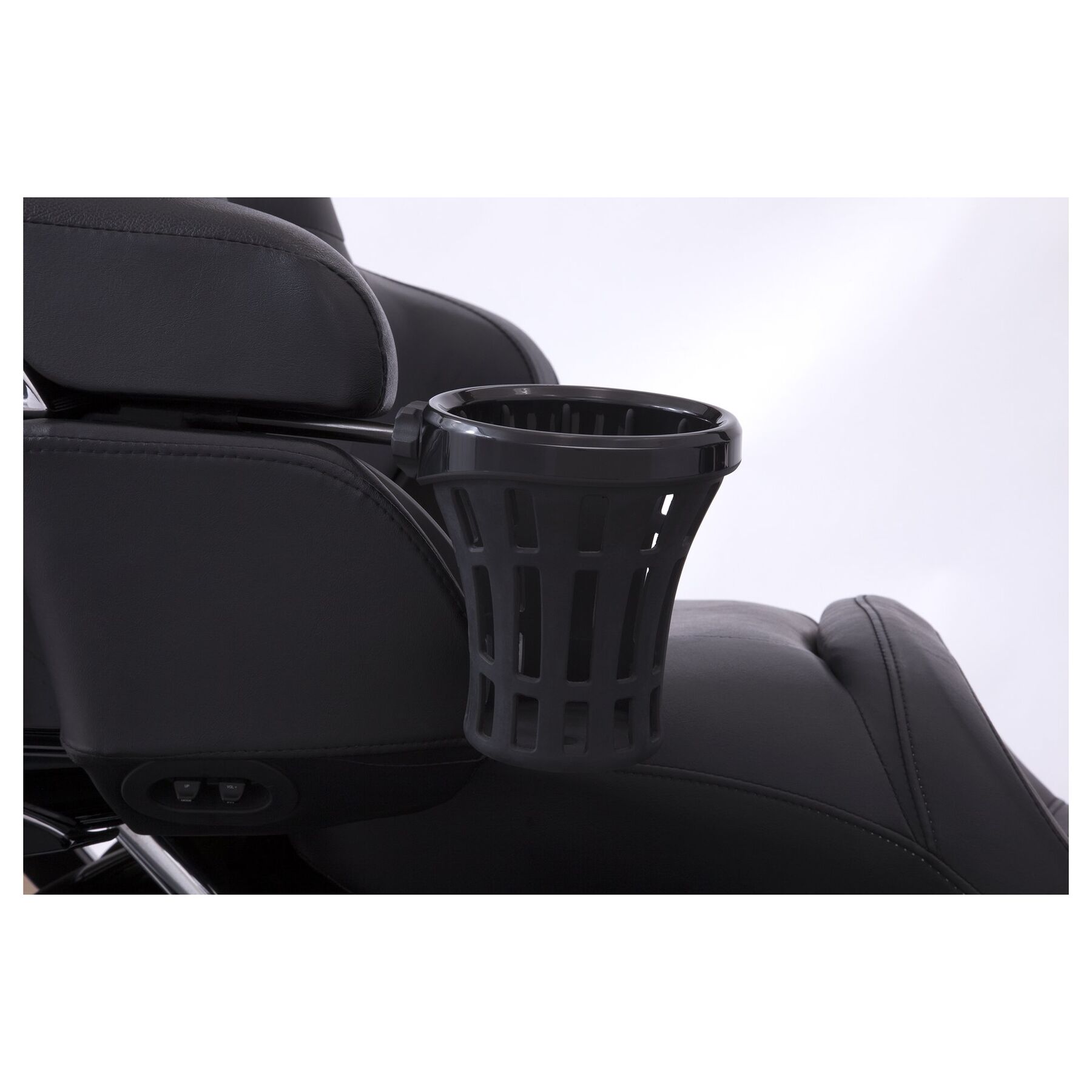 Ciro Big Ass Drink Holder With Tour-Pak Mount For Harley Touring 2014-