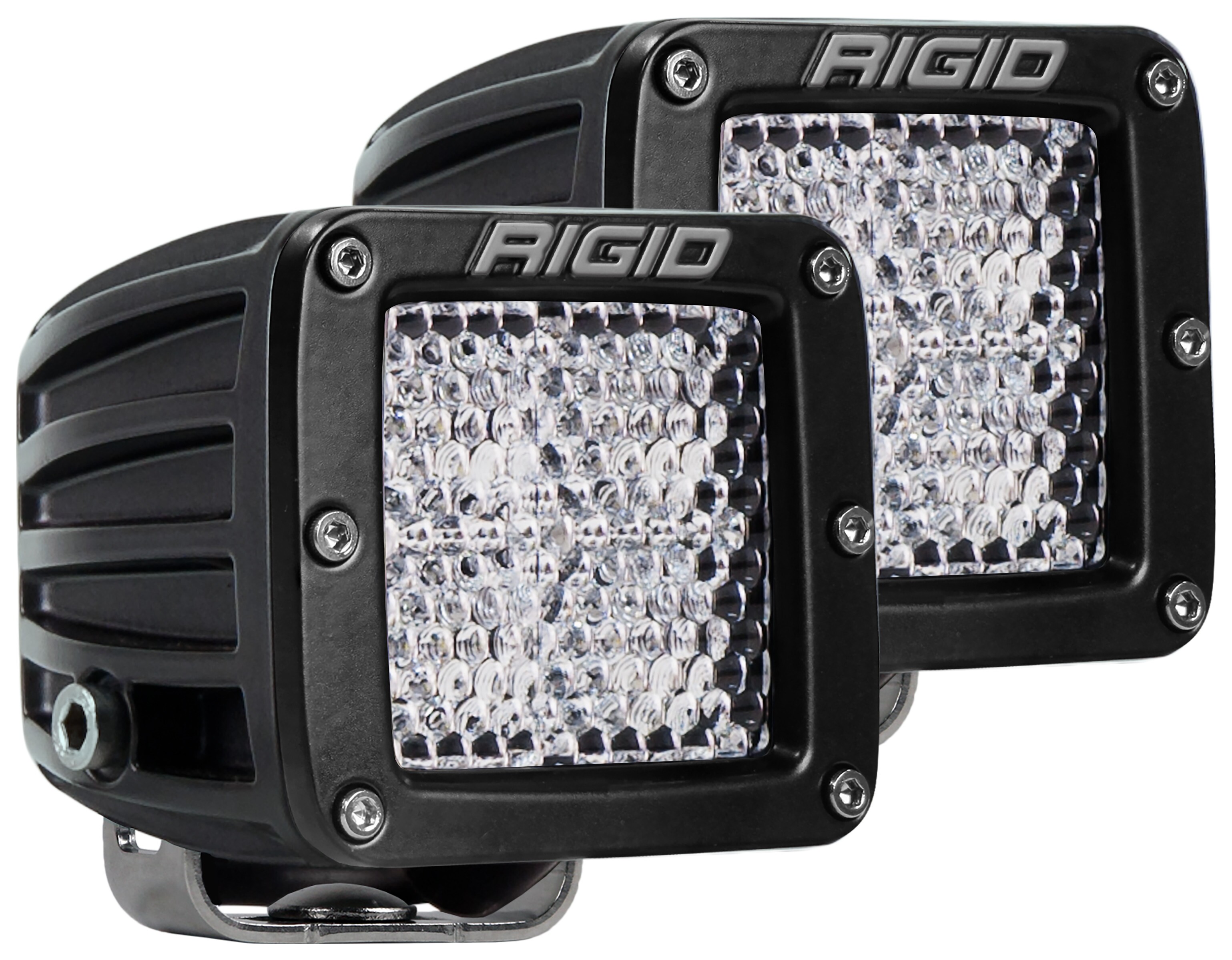Rigid D-Series Pro 3" LED Pod Lights - Dual Pack Diffused 3"