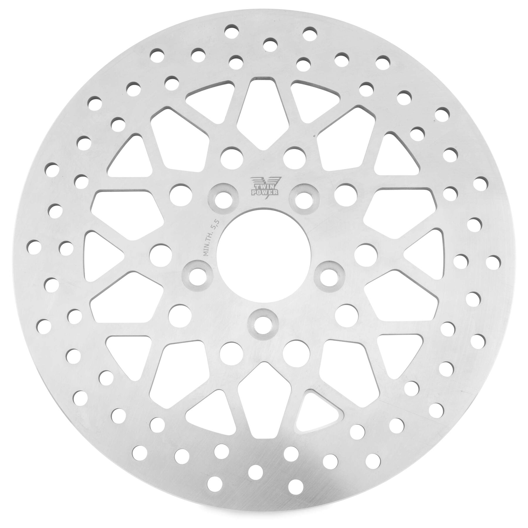 Twin Power Solid Mesh Rear Rotor For Harley Touring 2008-2026