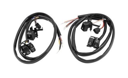 Twin Power Handlebar Switch Kit For Harley 2007-2010 N/A