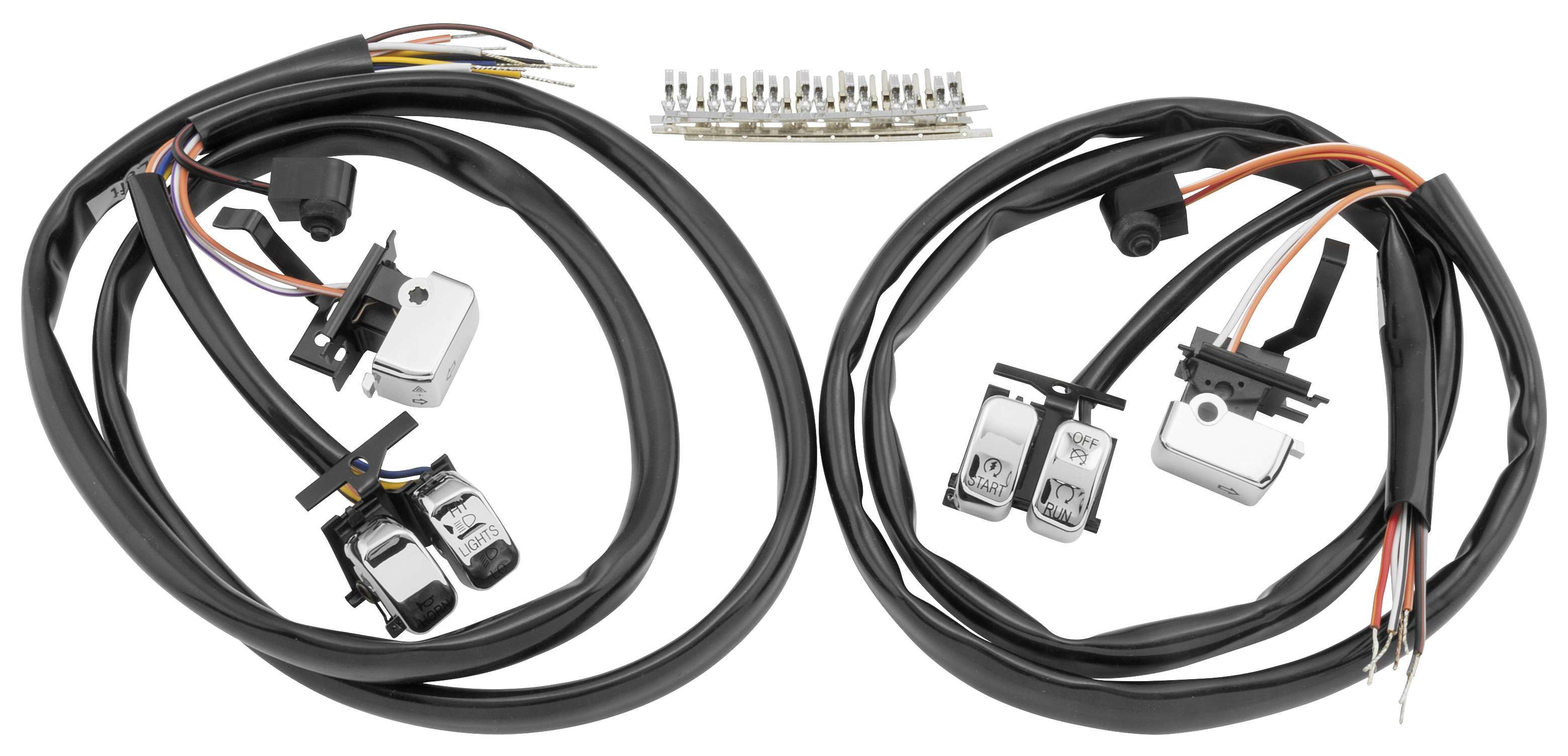 Twin Power Handlebar Switch Kit For Harley 2007-2010 N/A