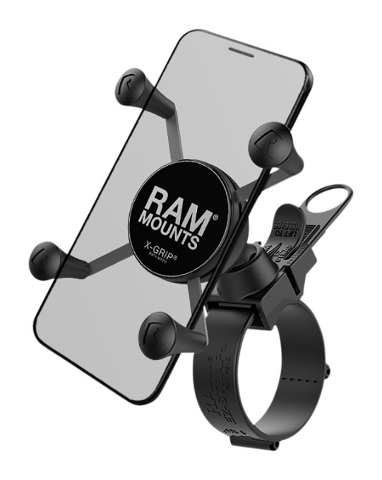 RAM Mounts XGrip Phone Mount With Rail Mount RevZilla