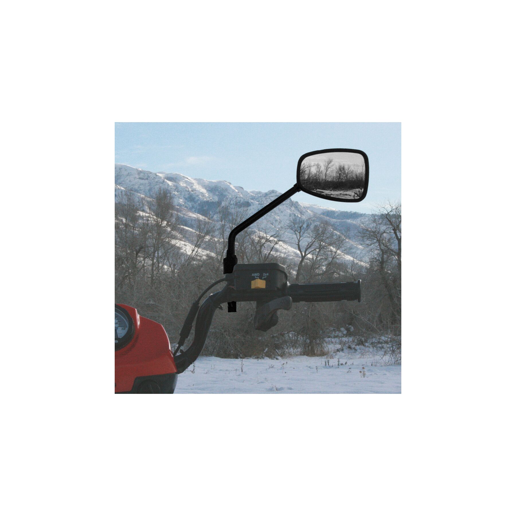 ATV TEK Anti-Vibe ATV Side Mirror