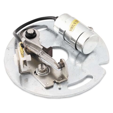 Twin Power Advance Unit And Point Plate Components For Harley 1970-1978