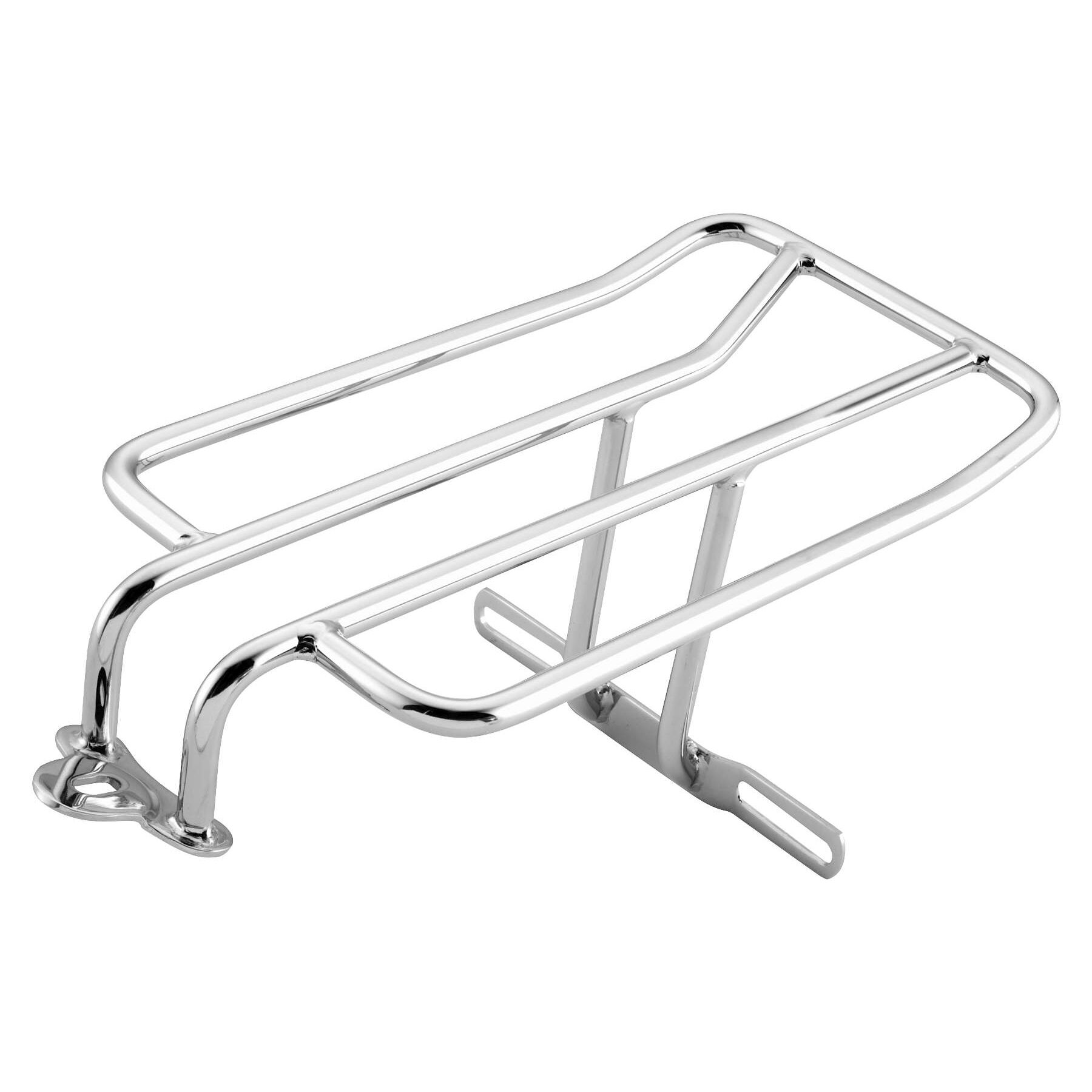 Milwaukee Twins 2-Up Seat Luggage Rack For Harley FLSTF 1990-2006