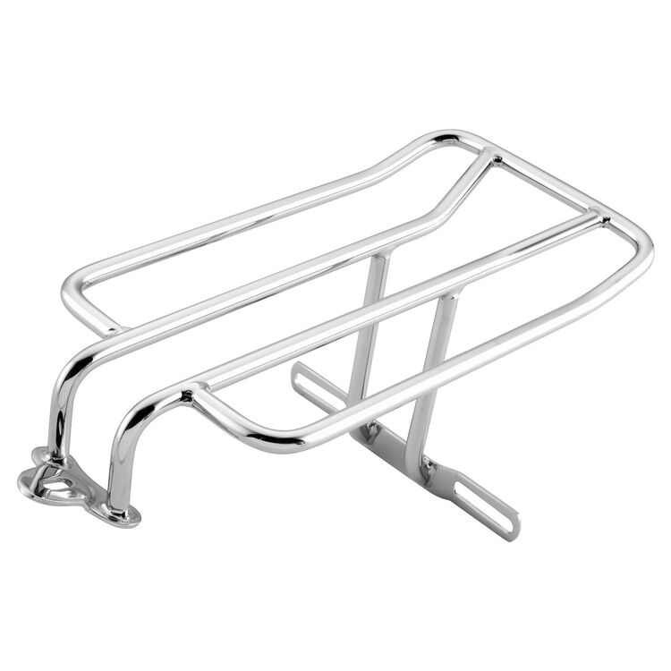 Milwaukee Twins 2-Up Seat Luggage Rack For Harley FLSTF 1990-2006