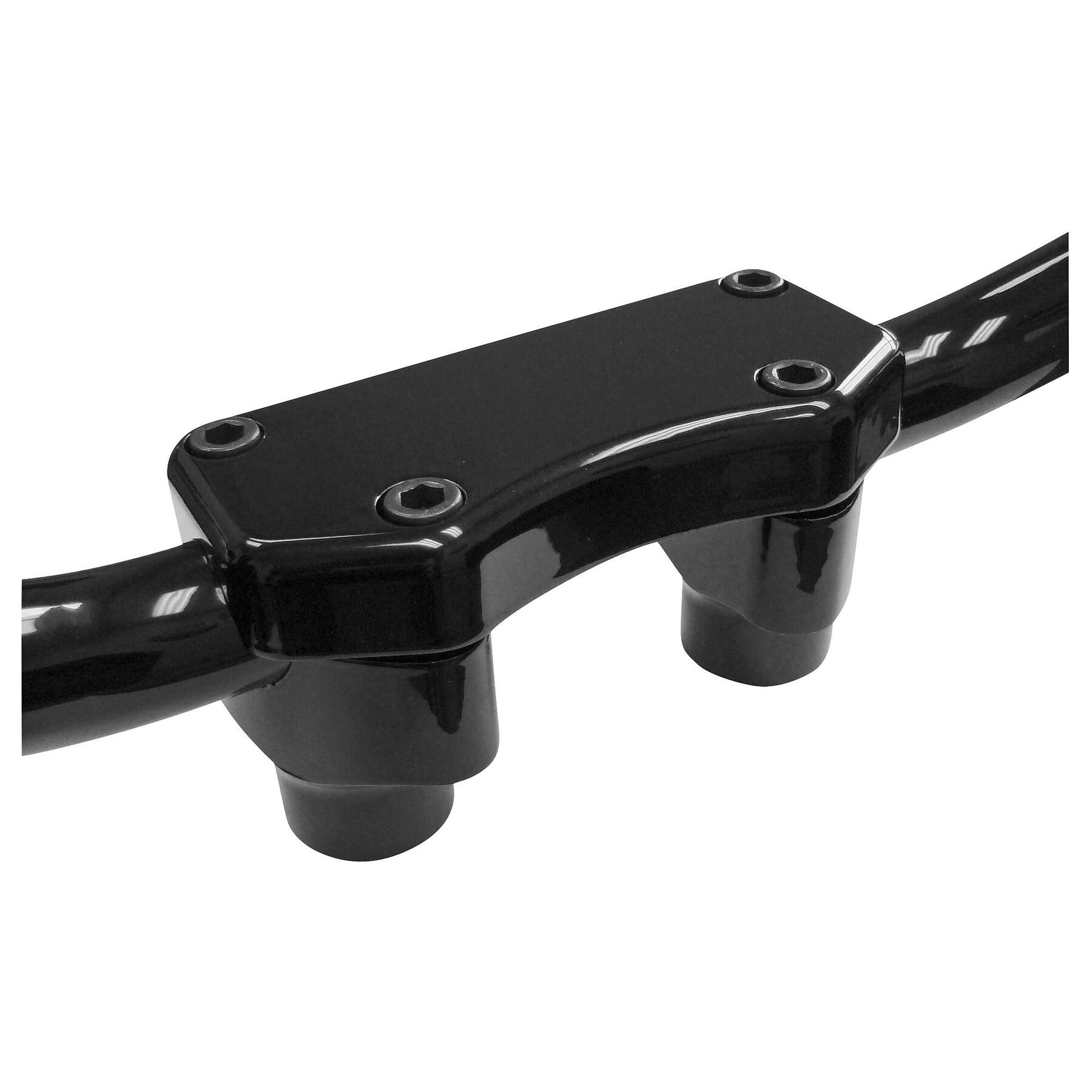 Biker's Choice Fat Risers With Top Clamp