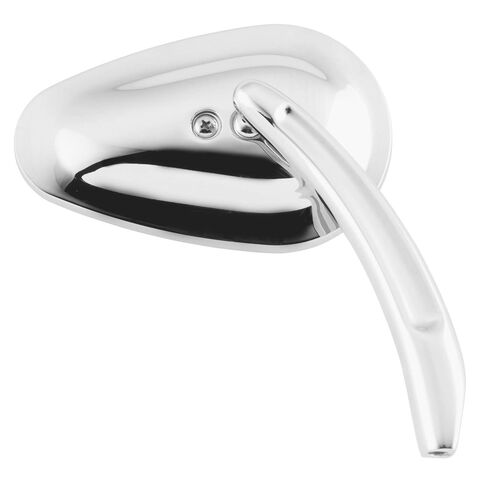 Biker's Choice Sweeping Teardrop Mirror