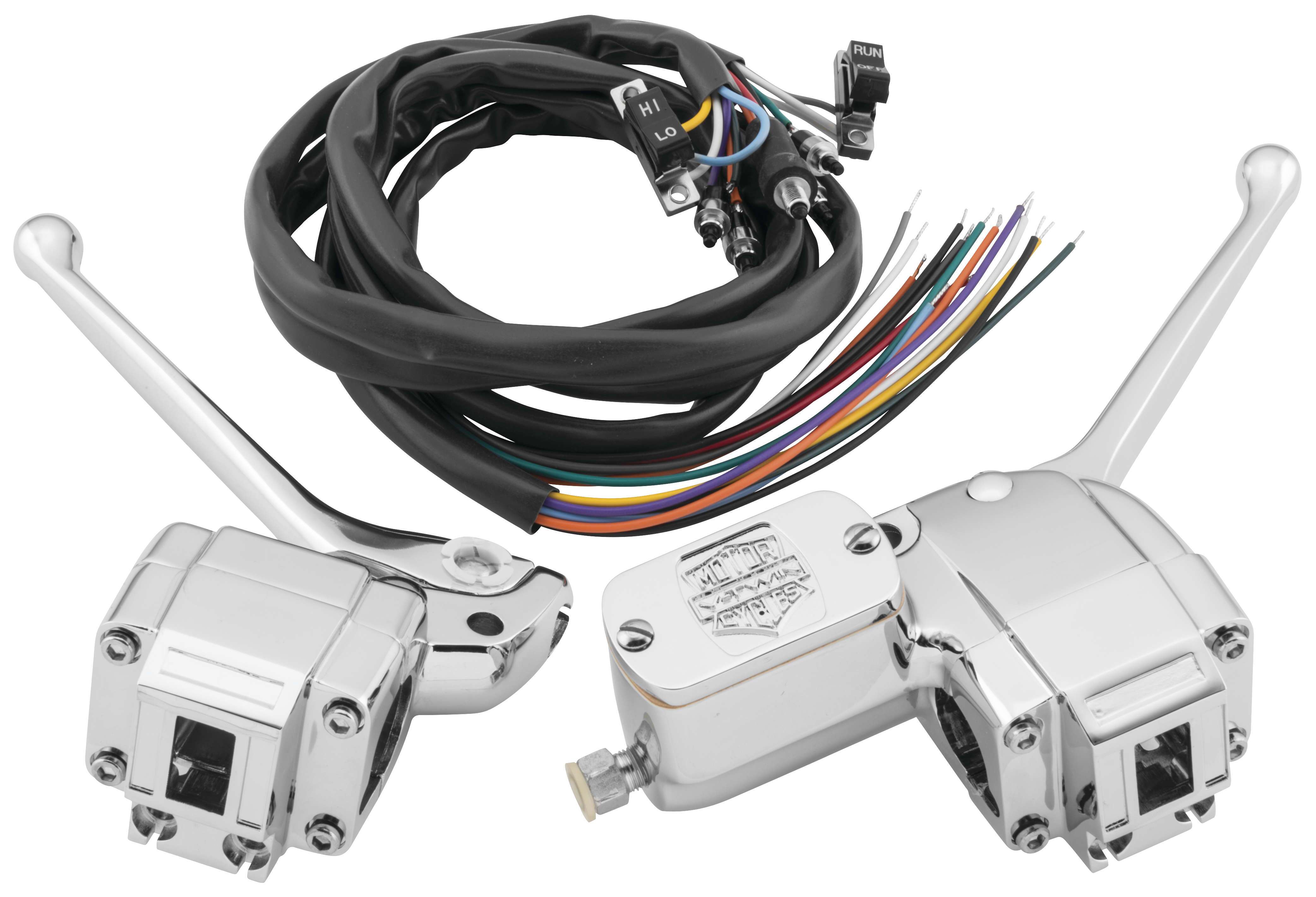 Biker's Choice Handlebar Control Kit With Switches For Harley FL / FX