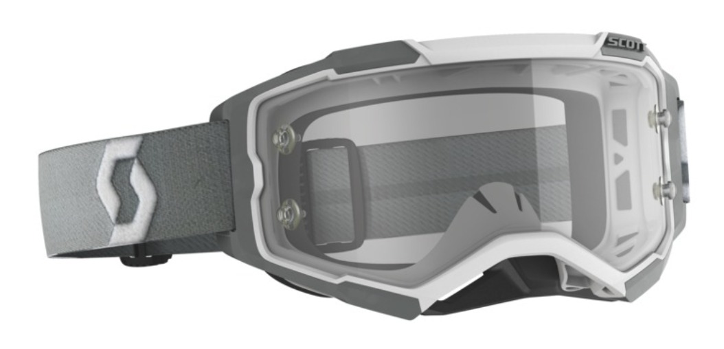 Scott Fury Goggles - Clear Lens Clear