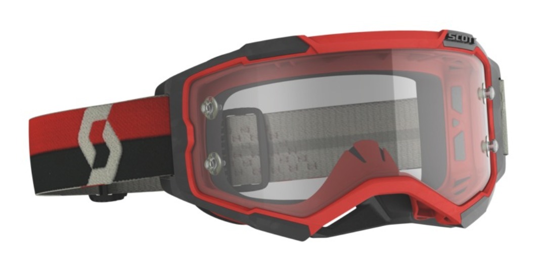 Scott Fury Goggles - Clear Lens Clear