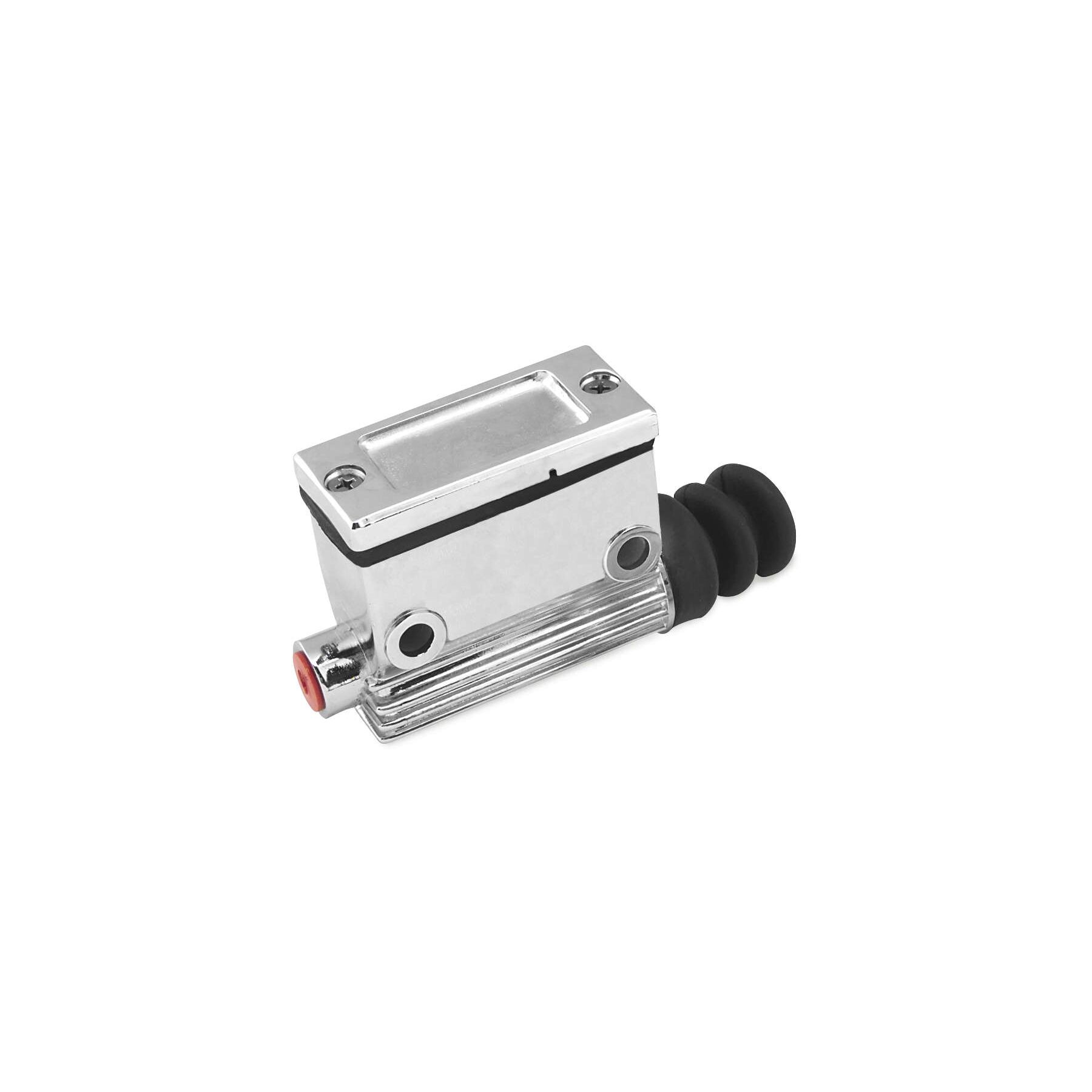 Biker's Choice Chrome Kelsey-Hayes Type Rear Master Cylinder For Harle