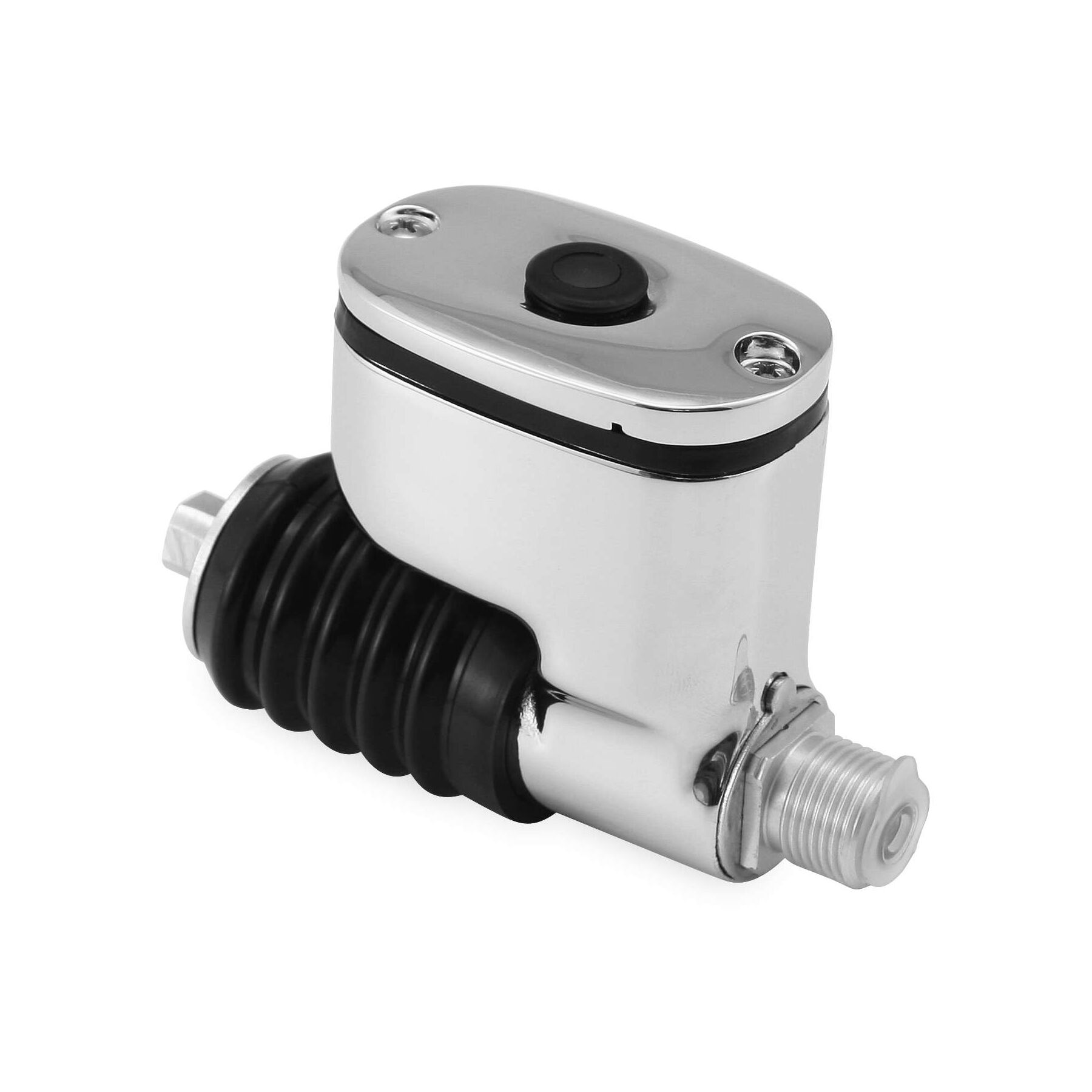 Biker's Choice Chrome Rear Master Cylinder For Harley Dyna 1991-2005