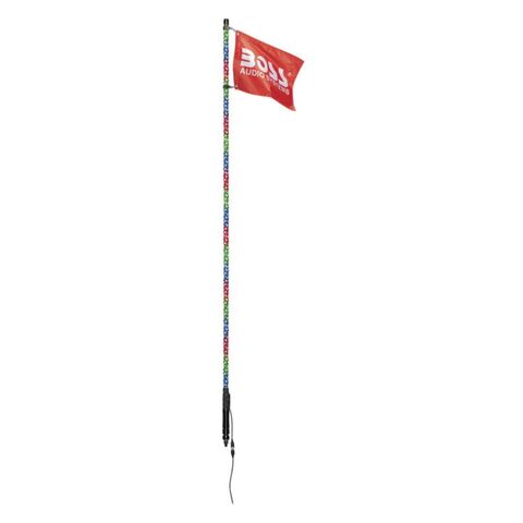 Boss Audio XP App Controlled 360 RGB LED Chasing Whip