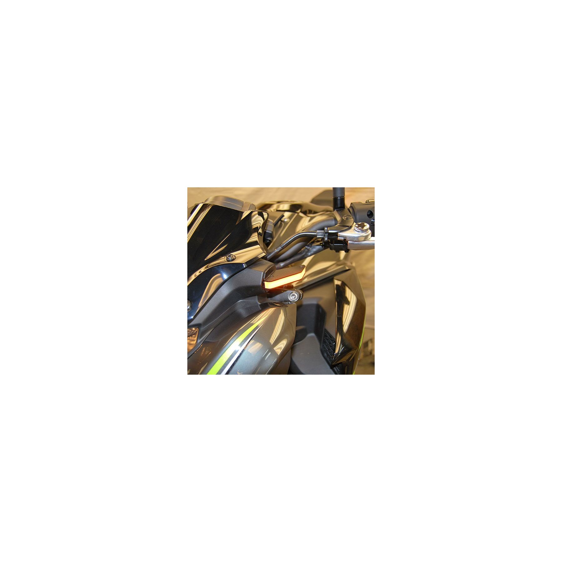 New Rage Cycles LED Front Turn Signals Kawasaki Z900 2017-2019