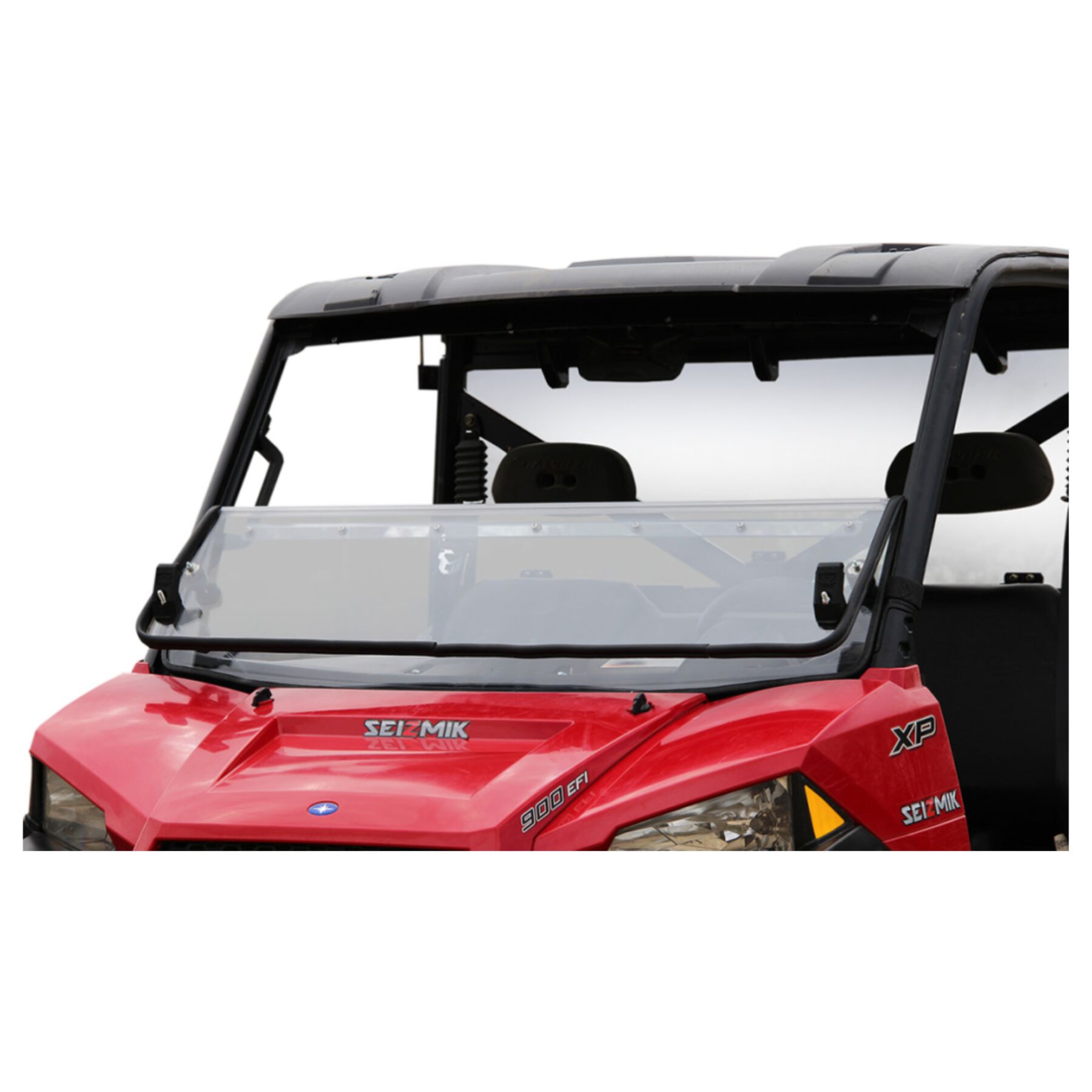 Seizmik Versa Fold Hard Coated Poly Windshield Polaris Ranger 570 / XP