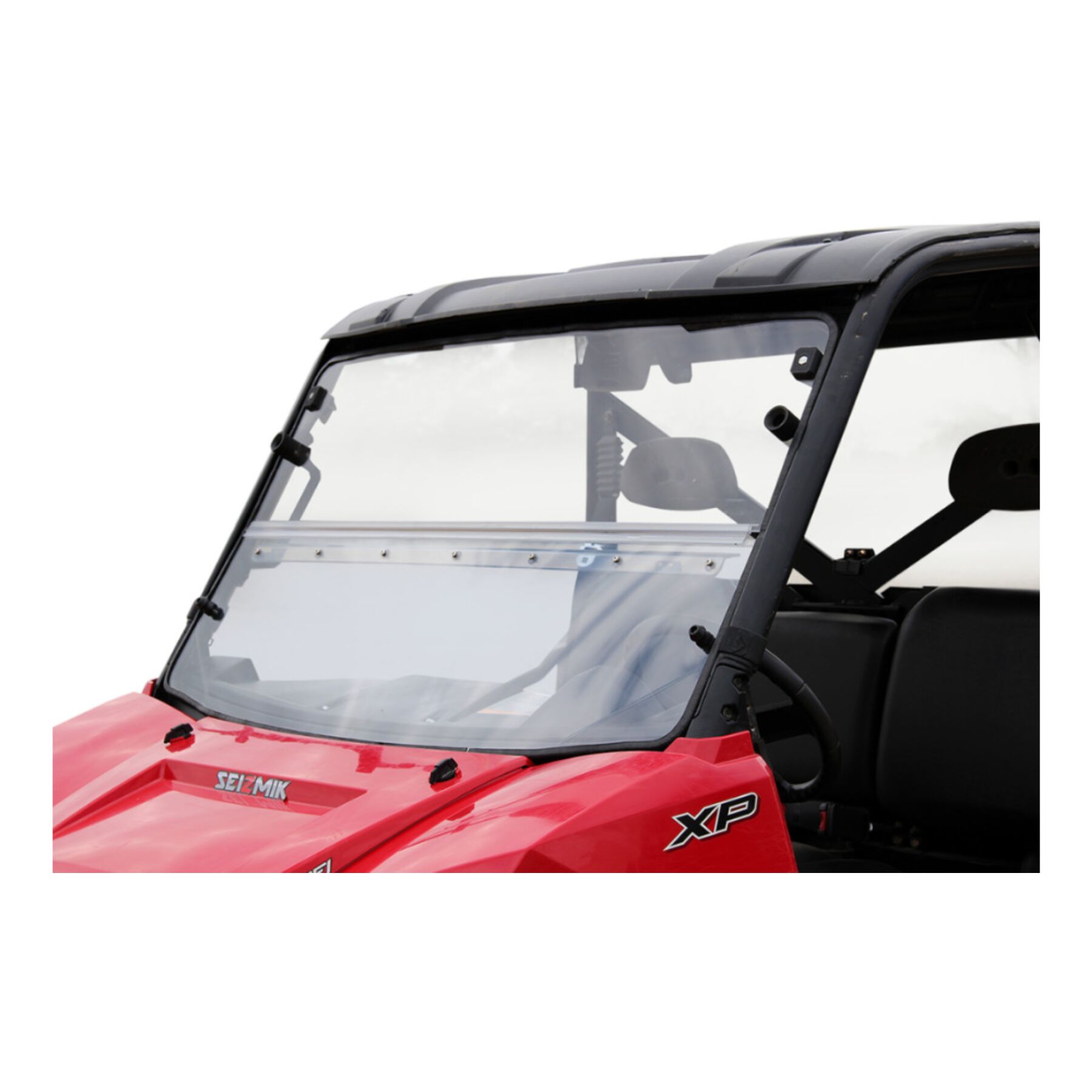 Seizmik Versa Fold Hard Coated Poly Windshield Polaris Ranger 500 / 57