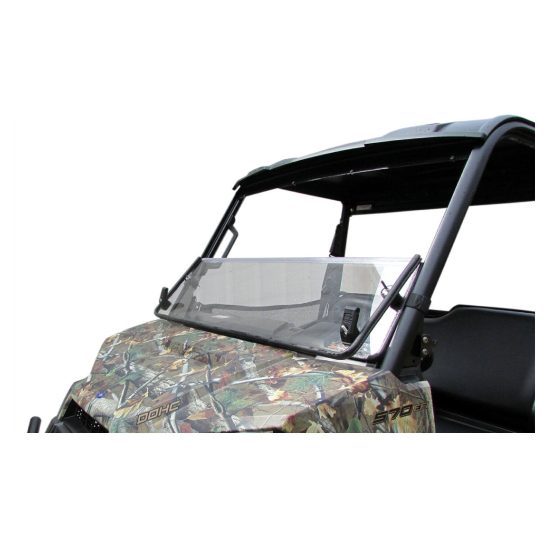 Seizmik Versa Fold Poly Windshield Polaris Ranger Mid Size Pro-Fit 201