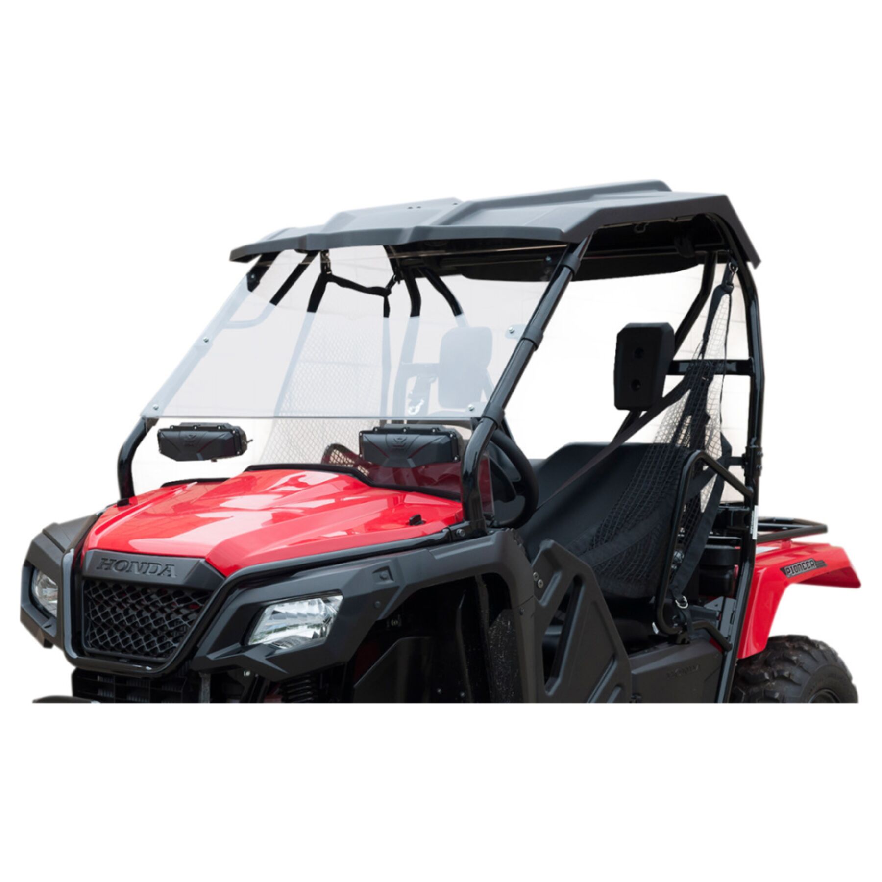 Seizmik Poly Vented Windshield Honda Pioneer 500 2017